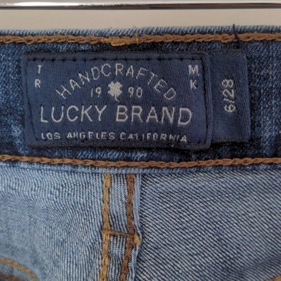 Lucky Brand Women's Size 6/28 Sweet Crop Jeans - Picture 5 of 8